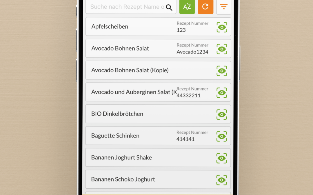 Rezeptrechner App