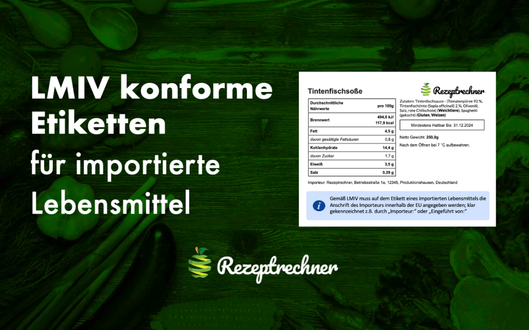 Lebensmittel importieren | Adresse