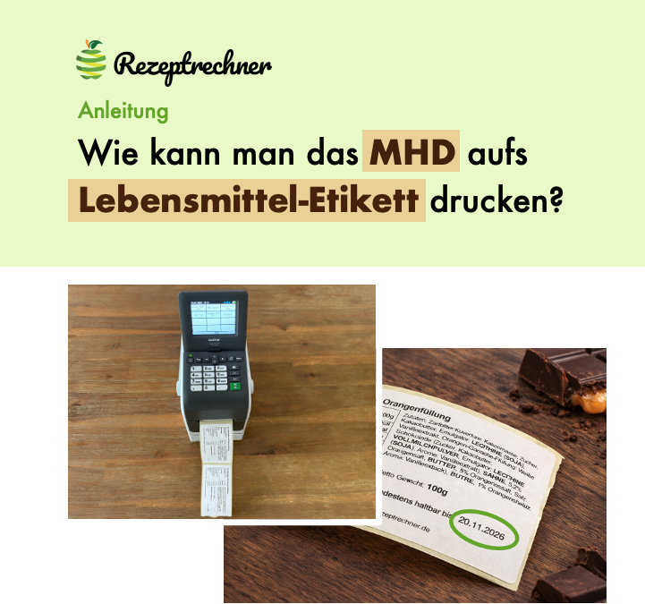 MHD drucken mit Brother Etikettendrucker